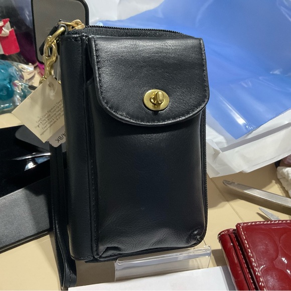 Coach Handbags - Coach Compact Black Leather Wallet –Sleek and Elegant. NWT, No Further Markdowns